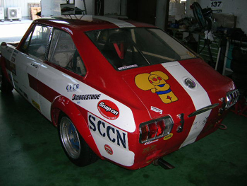 車両完成ショット(後部)